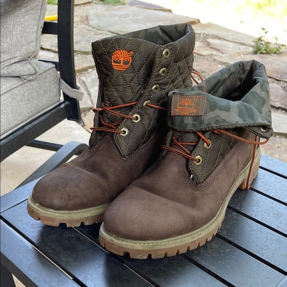 Timberland Other - Timberland Men's 6” Roll Top (Camo) Boots